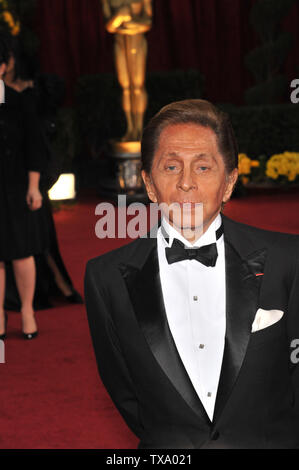 LOS ANGELES, CA. February 22, 2009: Valentino at the 81st Academy Awards at the Kodak Theatre, Hollywood. © 2009 Paul Smith / Featureflash Stock Photo