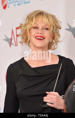 LOS ANGELES, CA. June 11, 2009: Melanie Griffith at the 37th AFI Life Achievement Award Gala at Sony Studios, Los Angeles, where Michael Douglas was honored with the AFI's Life Achievement Award. © 2009 Paul Smith / Featureflash Stock Photo