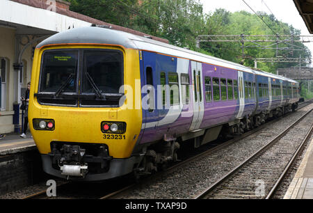 class 323 electric train in the west midlands in london midland Stock ...