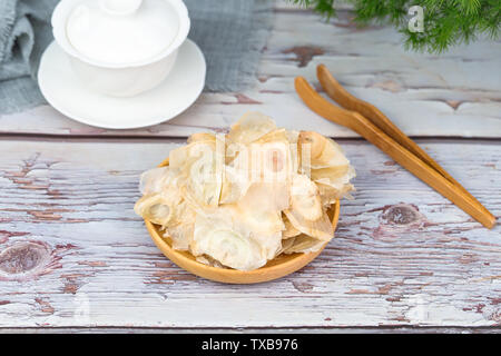 Jade butterfly flower tea Stock Photo