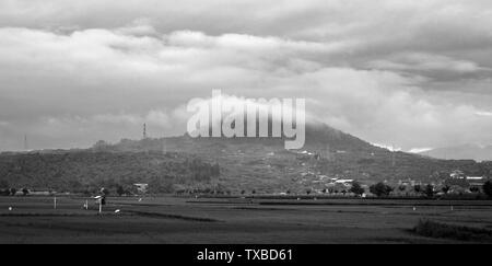 Tengchong mountain village scenery Stock Photo