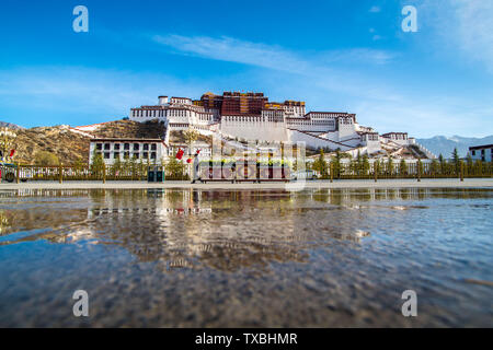 Potala Palace, Lhasa, Tibet Autonomous Region Stock Photo