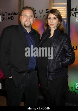 Producer Ross Katz & Sophia Coppola at the 'Lost in Translation' DVD Launch Party at Koi Restaurant in Los Angeles, CA. The event took place on Tuesday, February 3, 2004. Photo by: SBM / PictureLux  -  File Reference # 33790-4278SMBPLX Stock Photo