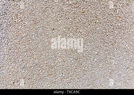 Fine gravel wall Stock Photo