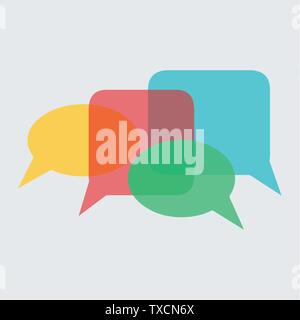 Communication concept vector illustration Stock Vector