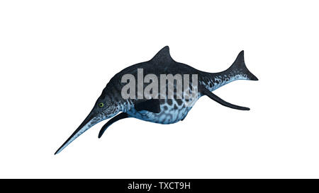 3d rendered illustration of a Shonisaurus Stock Photo