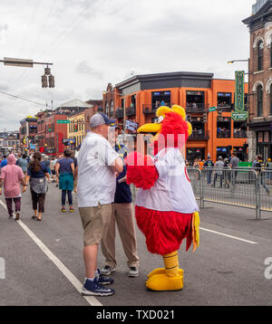 Nashville Sounds Mascots Over the Years