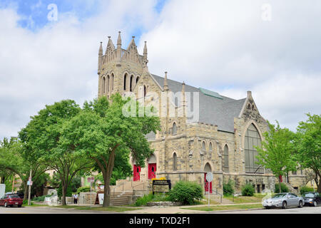 Street American architecture Stock Photo