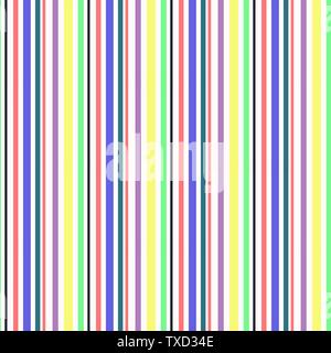 Abstract colourful vertical lines wallpaper on white background Stock Vector