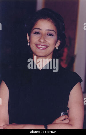 Indian Bollywood film actress, Manisha Koirala, India, Asia Stock Photo