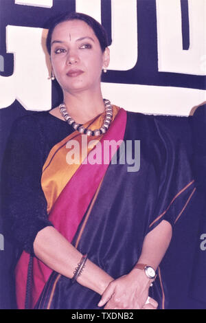 Indian Bollywood film actress Shabana Azmi, India, Asia Stock Photo