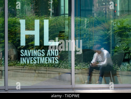 The Hargreaves Lansdown office building in Bristol UK Stock Photo