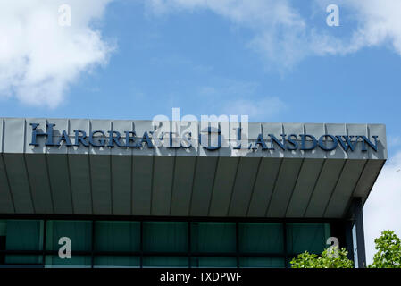 The Hargreaves Lansdown office building in Bristol UK Stock Photo