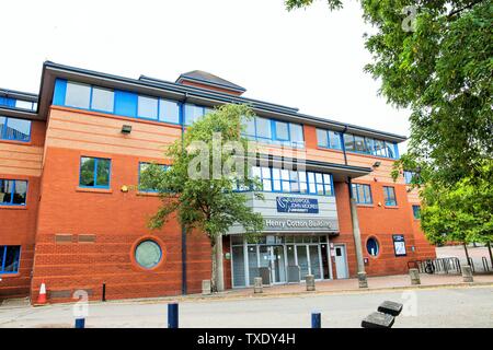 John Moores University, Henry Cotton Building, UK, United Kingdom Stock Photo
