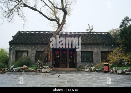 The beauty of Jiangnan gardens and courtyards Stock Photo