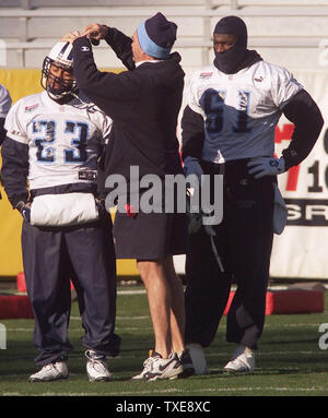 ATL2000013032 - 30 JANUARY 2000 - ATLANTA, GEORGIA, USA: The Rams celebrate  a TD in Super Bowl XXXIV. The Rams won 23-16. ts/Andy Kuno UPI Stock Photo  - Alamy