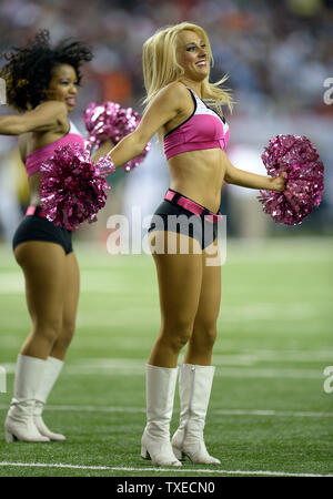 Atlanta Falcons cheerleaders during an NFL International Series game  against the New York Jets at Tottenham Hotspur Stadium, Sunday, Oct. 10,  2021, in Stock Photo - Alamy