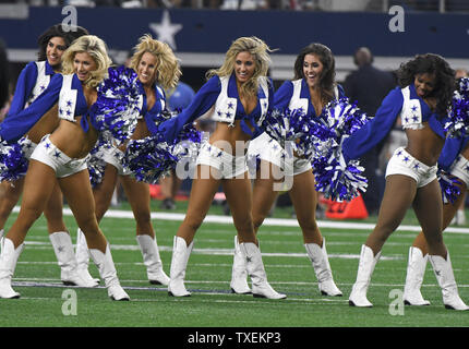 September 10, 2017: Dallas Cowboys defensive end Benson Mayowa #93 during  an NFL football game between the New York Giants and the Dallas Cowboys at  AT&T Stadium in Arlington, TX Dallas defeated