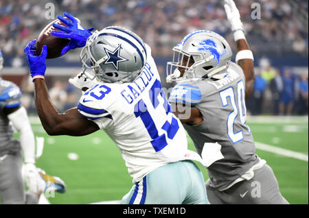 January 12, 2019 Dallas Cowboys wide receiver Michael Gallup #13 makes a  catch during the NFC Divisional Round playoff game between the Los Angeles  Rams and the Dallas Cowboys at the Los