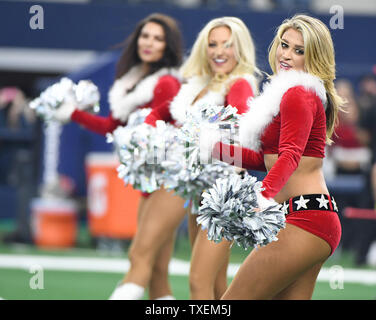 The Dallas Cowboys Cheerleaders perform their annual Halloween halftime show  during the Cowboys and Philadelphia Eagles