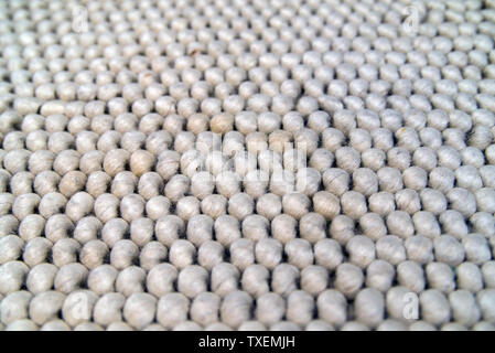 Fabric texture surface up close - abstract background with perspective blur. Stock Photo