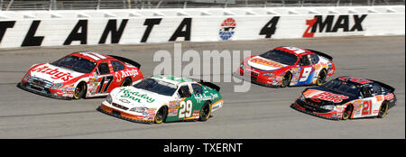 Matt Kenseth 17 in the Arby s Ford Jeff Burton 29 in the