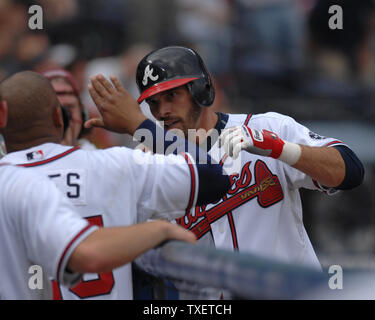 Atlanta braves chipper jones congratulated hi-res stock photography and  images - Alamy