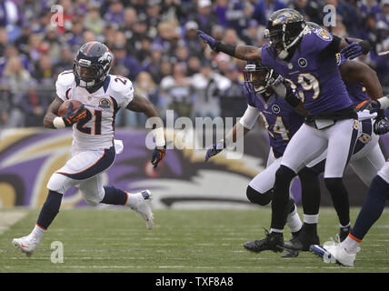 November 9, 2014: Denver Broncos running back Ronnie Hillman (23