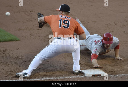 MLB: Orioles first baseman Chris Davis is put on DL - Los Angeles