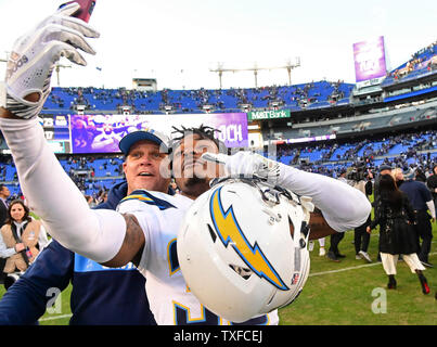 Los Angeles Chargers defeat Baltimore Ravens in wild care game