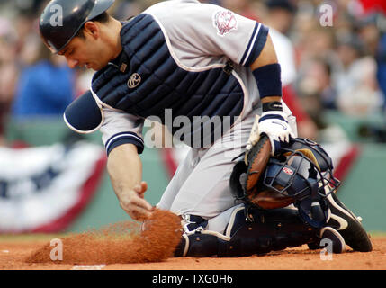 New York Yankee Catcher Jorge Posada Editorial Stock Photo - Stock Image