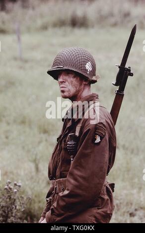 Band of Brothers (TV Mini Series) Year : 2001 USA / UK Damian Lewis Stock Photo