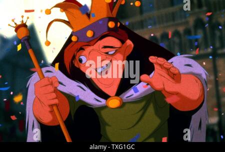 The Hunchback of Notre Dame  Year: 1996 USA Director: Gary Trousdale, Kirk Wise Animation Stock Photo