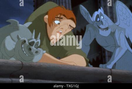 The Hunchback of Notre Dame  Year: 1996 USA Director: Gary Trousdale, Kirk Wise Animation Stock Photo