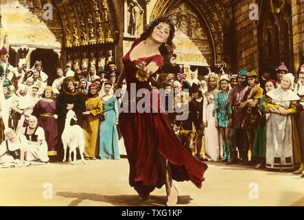 Notre-Dame de Paris  The Hunchback of Notre Dame  Year: 1956 France / Italy Director : Jean Delannoy Gina Lollobrigida Stock Photo