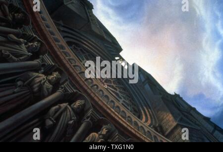 The Hunchback of Notre Dame  Year: 1996 USA Director: Gary Trousdale, Kirk Wise Animation Stock Photo