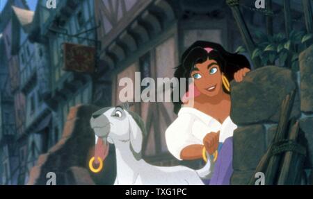 The Hunchback of Notre Dame  Year: 1996 USA Director: Gary Trousdale, Kirk Wise Animation Stock Photo