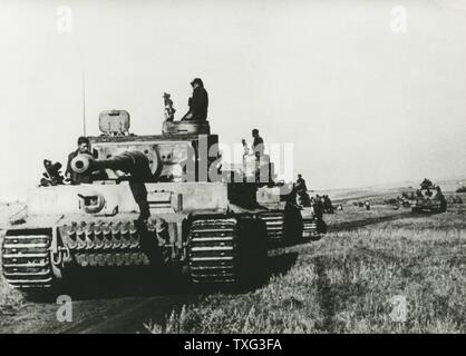 Tiger Tanks On The Eastern Front South Of Vitebsk Pk Photo Jacob Automated Translation Stock