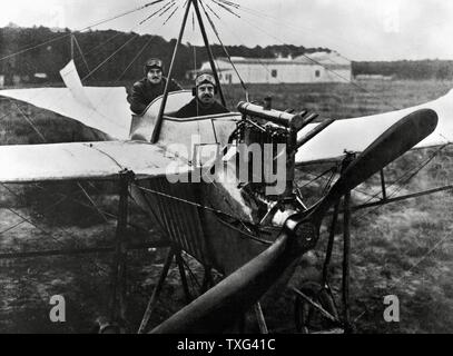 Austrian military monoplane 'Rumpler-Eindecker', 1912. Stock Photo