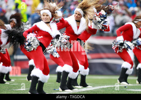 New England Patriot cheerleaders in Halloween costume at Gillette Stadium,  Stock Photo, Picture And Rights Managed Image. Pic. VOA-VOA73-1453