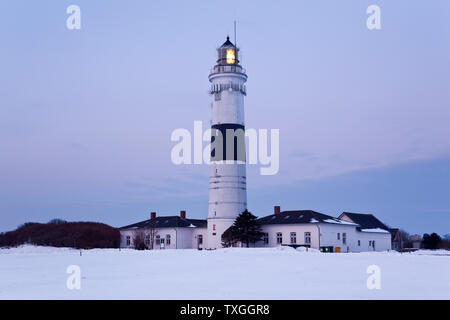 geography/travel, Germany, Schleswig-Holstein, lighthouse of Rantum, isle Sylt, North Frisian Islands, Additional-Rights-Clearance-Info-Not-Available Stock Photo