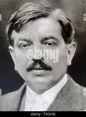 Pierre Laval (1883 ñ 15 October 1945);  French politician. Prime Minister of France from 27 January 1931 to 20 February 1932, and also headed another government from 7 June 1935 to 24 January 1936. Stock Photo