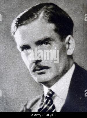 Robert Anthony Eden, 1st Earl of Avon, (1897 ñ  1977) British Conservative politician and Foreign Secretary. Prime Minister of the United Kingdom from 1955 to 1957. Stock Photo