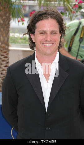 Director Davis Guggenheim poses during a photo call for his film 'An Inconvenient Truth' at the 59th Annual Cannes Film Festival in Cannes, France on May 20, 2006.           (UPI Photo/David Silpa) Stock Photo