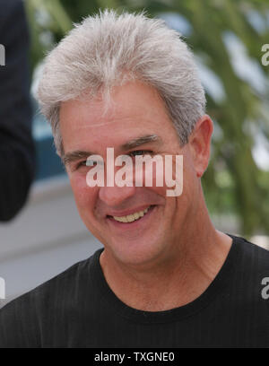 Ben Sliney, the National Operations Manager for the Federal Aviation Authority on September 11, 2001, arrives at a photo call for his film 'United 93' at the 59th Annual Cannes Film Festival in Cannes, France on May 26, 2006.           (UPI Photo/David Silpa) Stock Photo