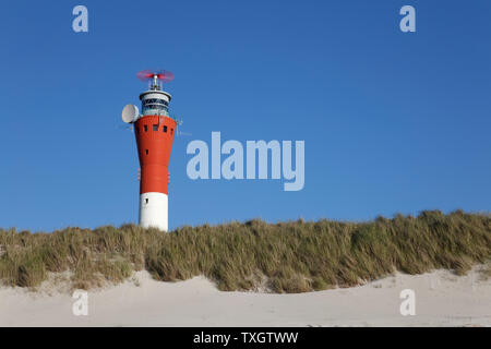 geography / travel, Germany, Lower Saxony, New lighthouse on isle Wangerooge, East Frisian Islands, Additional-Rights-Clearance-Info-Not-Available Stock Photo