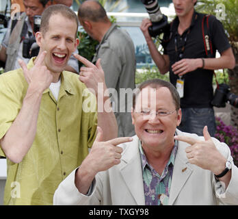 John Lasseter and Director Pete Docter Inside Out film photo call at ...