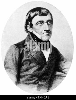 Karl Ernst von Baer (1792-1876) Estonian-born German naturalist and embryologist; discovered mammalian ovum (egg) in ovary. From 1834 professor at St Petersburg Stock Photo
