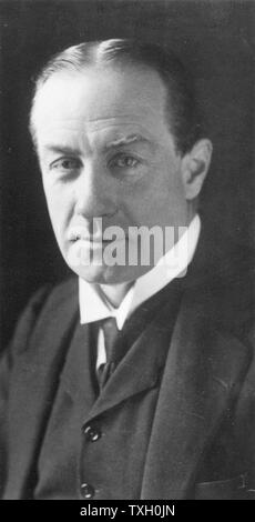 Stanley Baldwin, 1st Earl Bewdley (1867-1947) British Conservative statesman; Prime minister three times between 1923 and 1937. Photograph c1932 Stock Photo