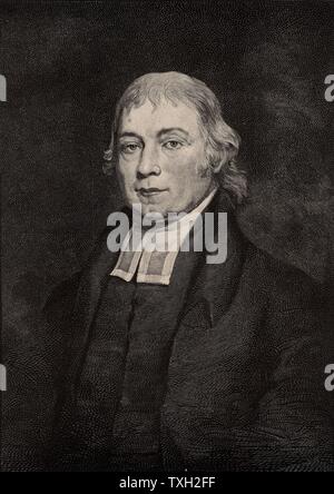 Gotthilf Henry Ernest Muhlenberg (1753-1815), American Lutheran minister and botanist.  First President of Franklin College, Pennsylvania (1787).  A member of the German-American family who led the Pennsylvania Lutheran community.  Engraving, 1896. Stock Photo